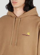 Carhartt WIP - American Script Hooded Sweatshirt in Camel
