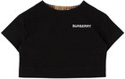 Burberry Baby Black Logo T-Shirt