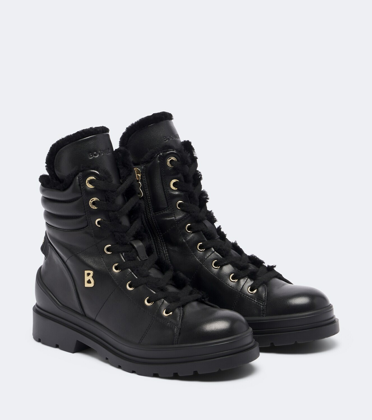 Bogner St Moritz S 14 B leather lace-up boots