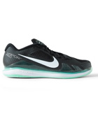 Nike Tennis - NikeCourt Air Zoom Vapor Pro Rubber-Trimmed Mesh Tennis Sneakers - Black