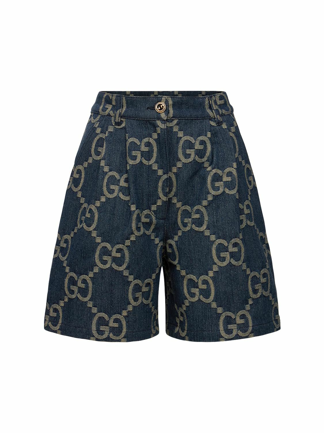 Gucci short beige online denim