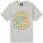 Billionaire Boys Club Men's Heat Map Helmet Logo T-Shirt in Heather Grey