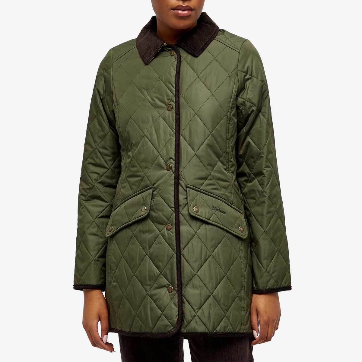 Long Barbour Quilted Jackets Barbour Men's Navy Heritage Long