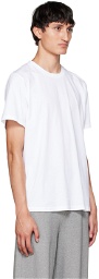 MM6 Maison Margiela White Graphic T-Shirt