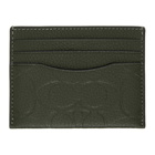 Coach 1941 Green Leather Signature Card Holder