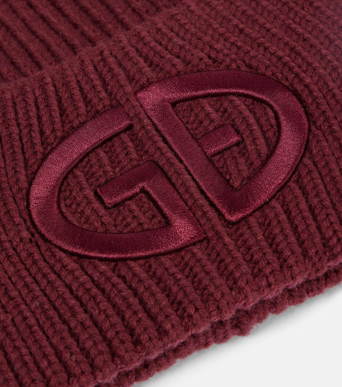 Goldbergh Valerie logo ribbed-knit beanie