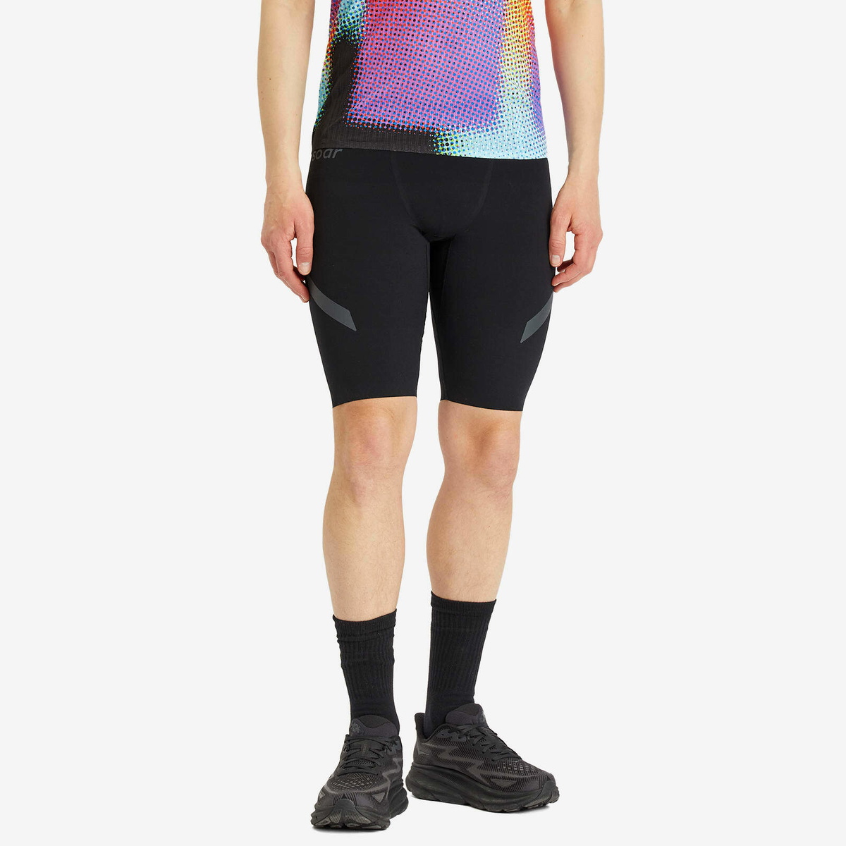 SOAR Men's Half Tights in Black