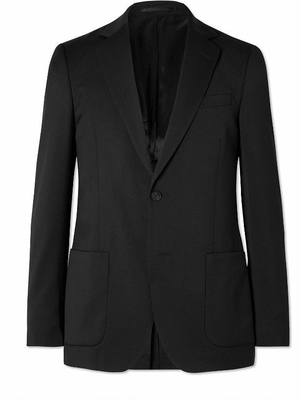 Photo: Mr P. - Slim-Fit Wool-Twill Suit Jacket - Black