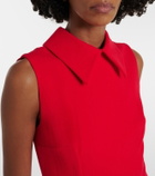 Emilia Wickstead Leontine wool crêpe midi dress