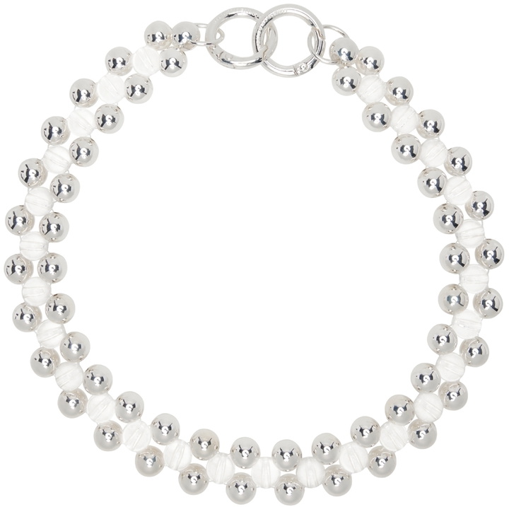 Photo: Lorette Colé Duprat Silver Resin Trinity Necklace