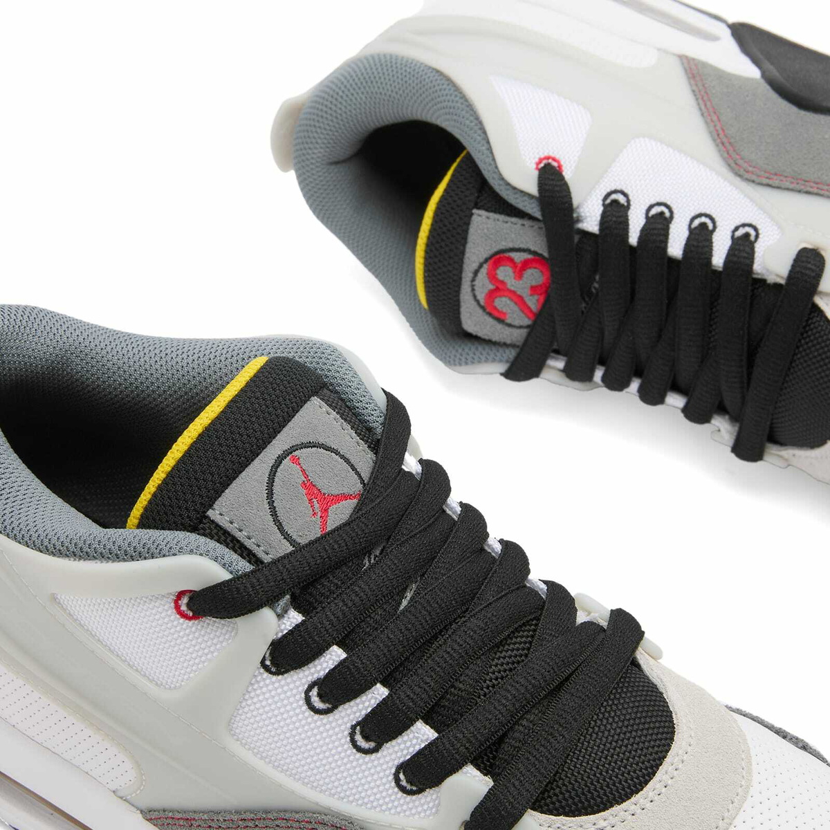 Air Jordan 4 RM PRM MTR in White/Red/Yellow Nike Jordan Brand Air Jordan 4 RM PRM MTR in White/Red/Yellow Nike Jordan Brand