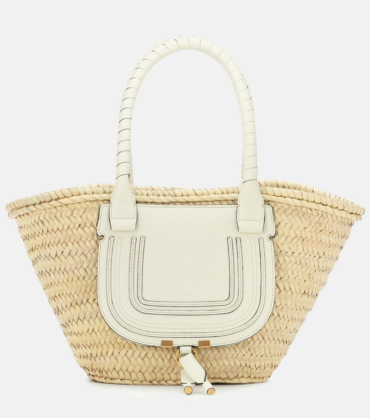 Chloe - Marcie Medium raffia tote