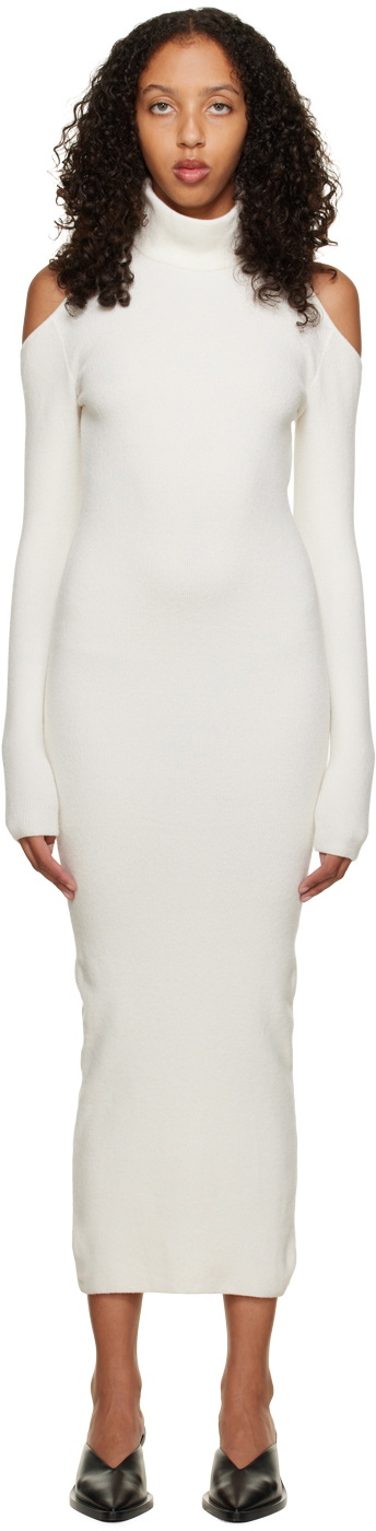 BOYAROVSKAYA Off-White Label Midi Dress