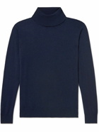 Canali - Slim-Fit Cashmere Rollneck Sweater - Blue