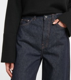 Toteme - High-rise barrel-leg jeans