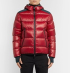 Moncler Grenoble - Hintertux Quilted Hooded Down Ski Jacket - Men - Red