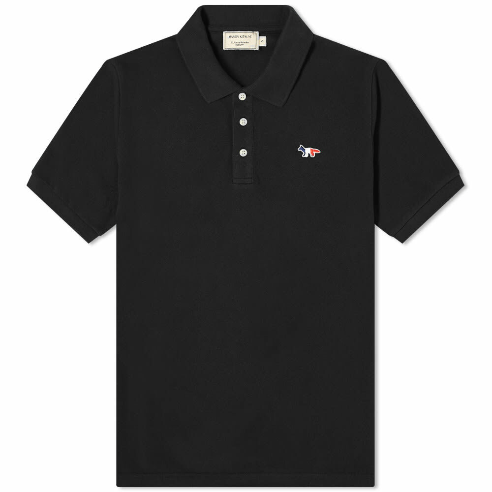 Maison Kitsune Maison Kitsune Polo with Fox motif main image 0