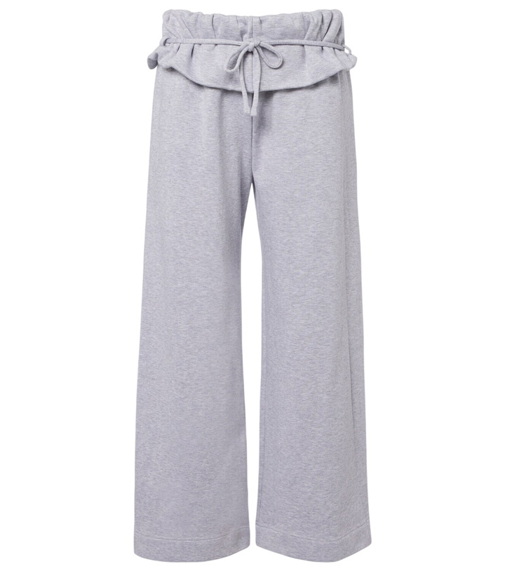 Photo: Magda Butrym Ruffled cotton-blend sweatpants