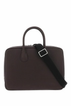 VALEXTRA leather business bag Brown