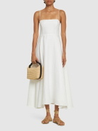 REFORMATION Monette Linen Midi Dress