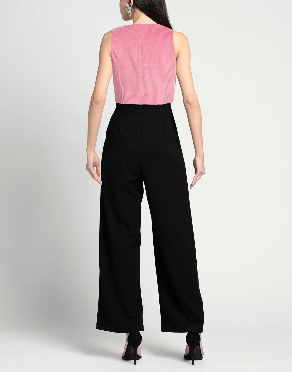 Donni. Womens Tailored Vest in Pink