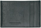 Bottega Veneta Navy Credit Card Holder