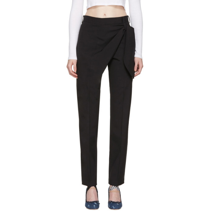 Photo: JW Anderson Black Single Knot Trousers