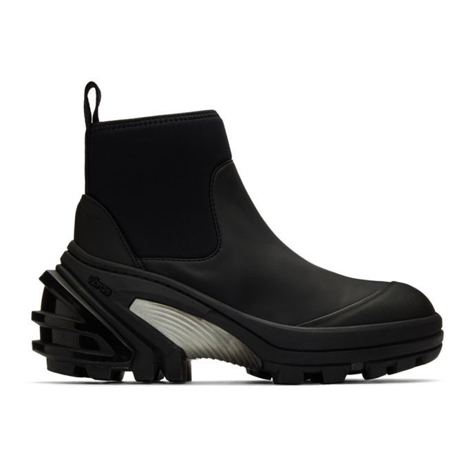 Photo: 1017 ALYX 9SM Black Fixed Sole Mid Boots