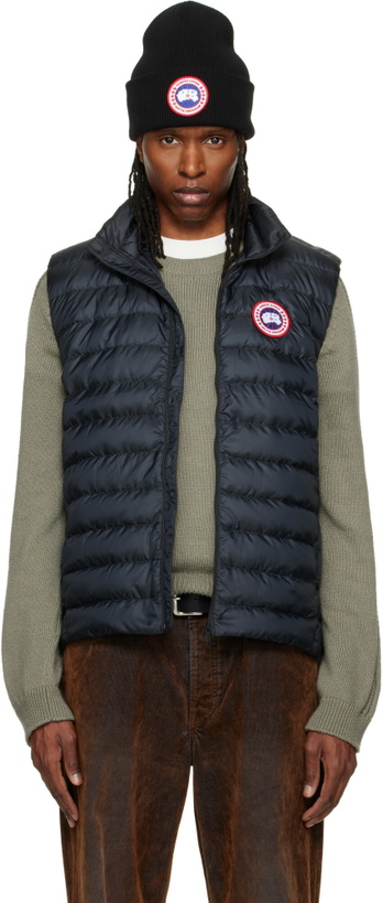 Photo: Canada Goose Black Stratus Down Vest