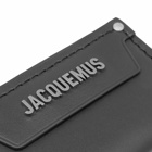 Jacquemus Men's Meunier Card Holder in Black