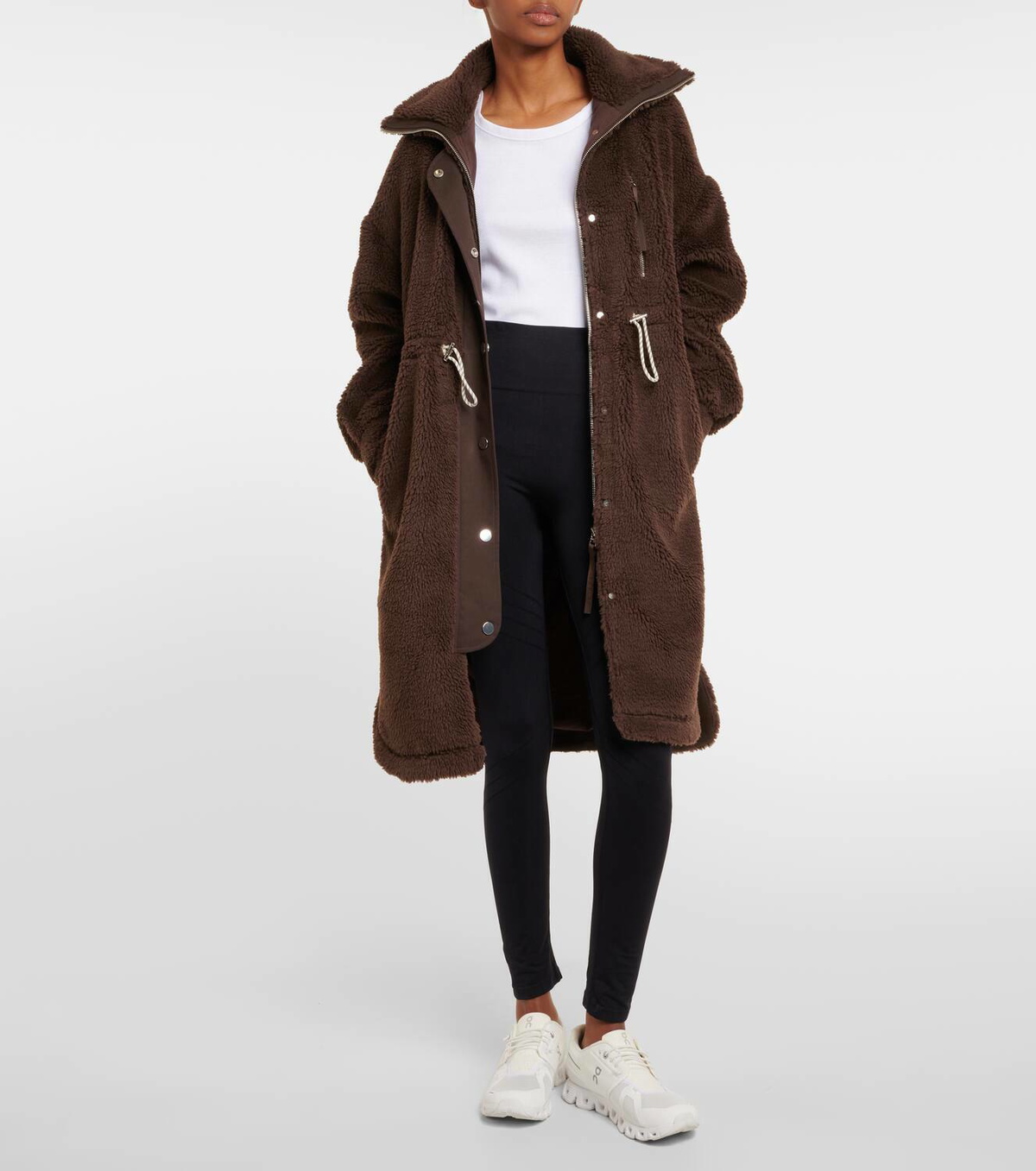 Varley selling Duray Faux Shearling PullovernGriffin / XS