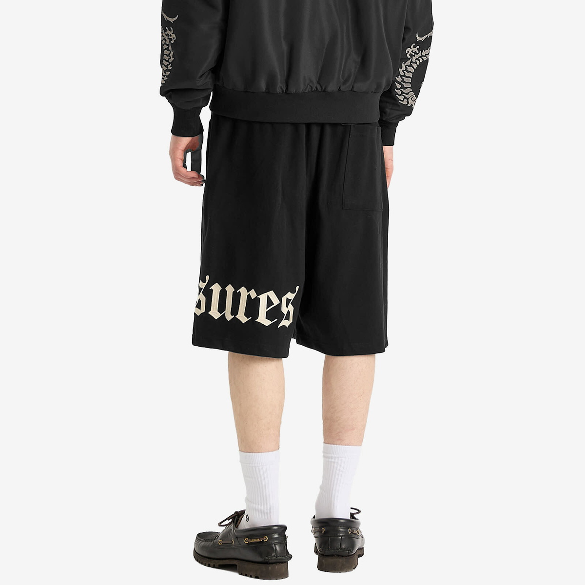 Pleasures Men's OE Wide Shorts in Black