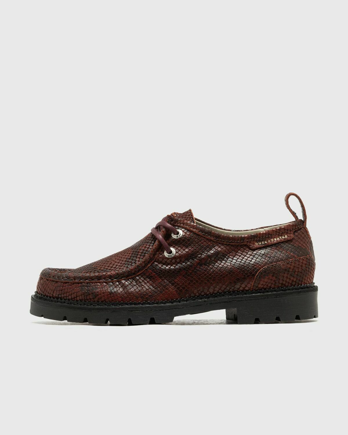 Duke & Dexter Moby Snake Boot Red Mens Casual Shoe