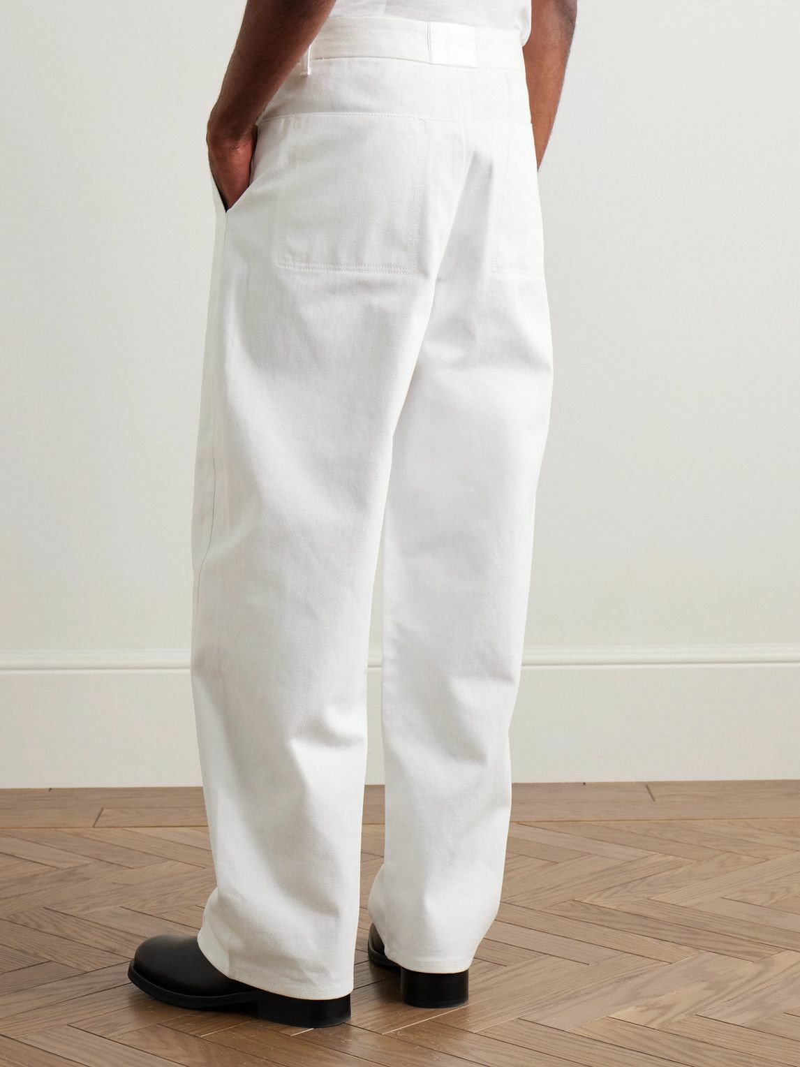 Amomento - Barrel-Leg Jeans - White
