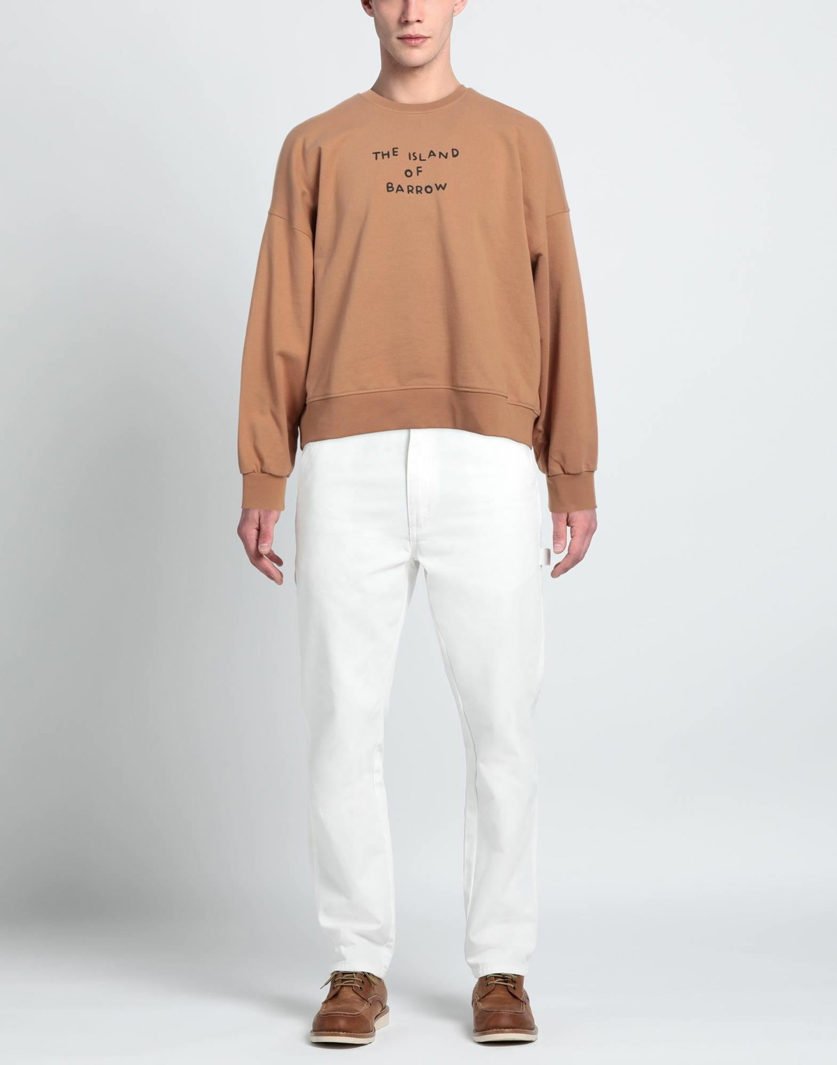 Barrow Mens Sweatshirt Camel