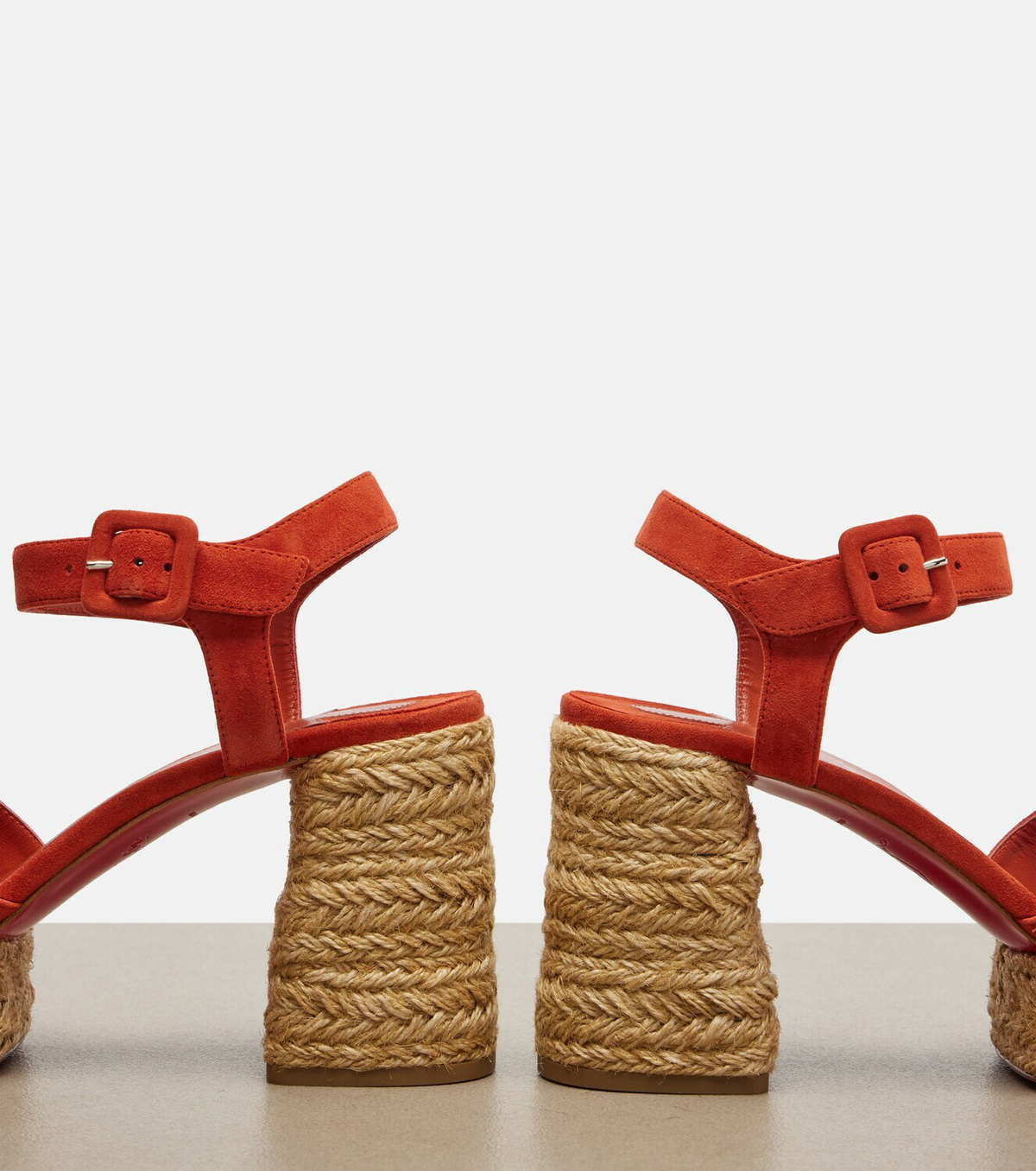 Christian Louboutin Calakala suede espadrille sandals