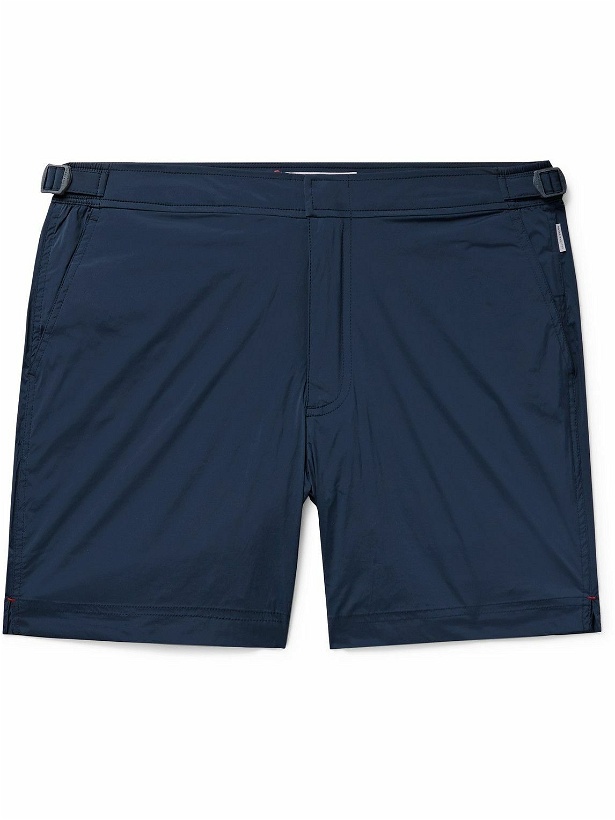 Photo: Orlebar Brown - Bulldog Sport Mid-Length Swim Shorts - Blue