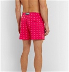 Vilebrequin - Moorise Mid-Length Printed Swim Shorts - Pink