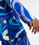 Pucci - Abstract wool-blend blazer