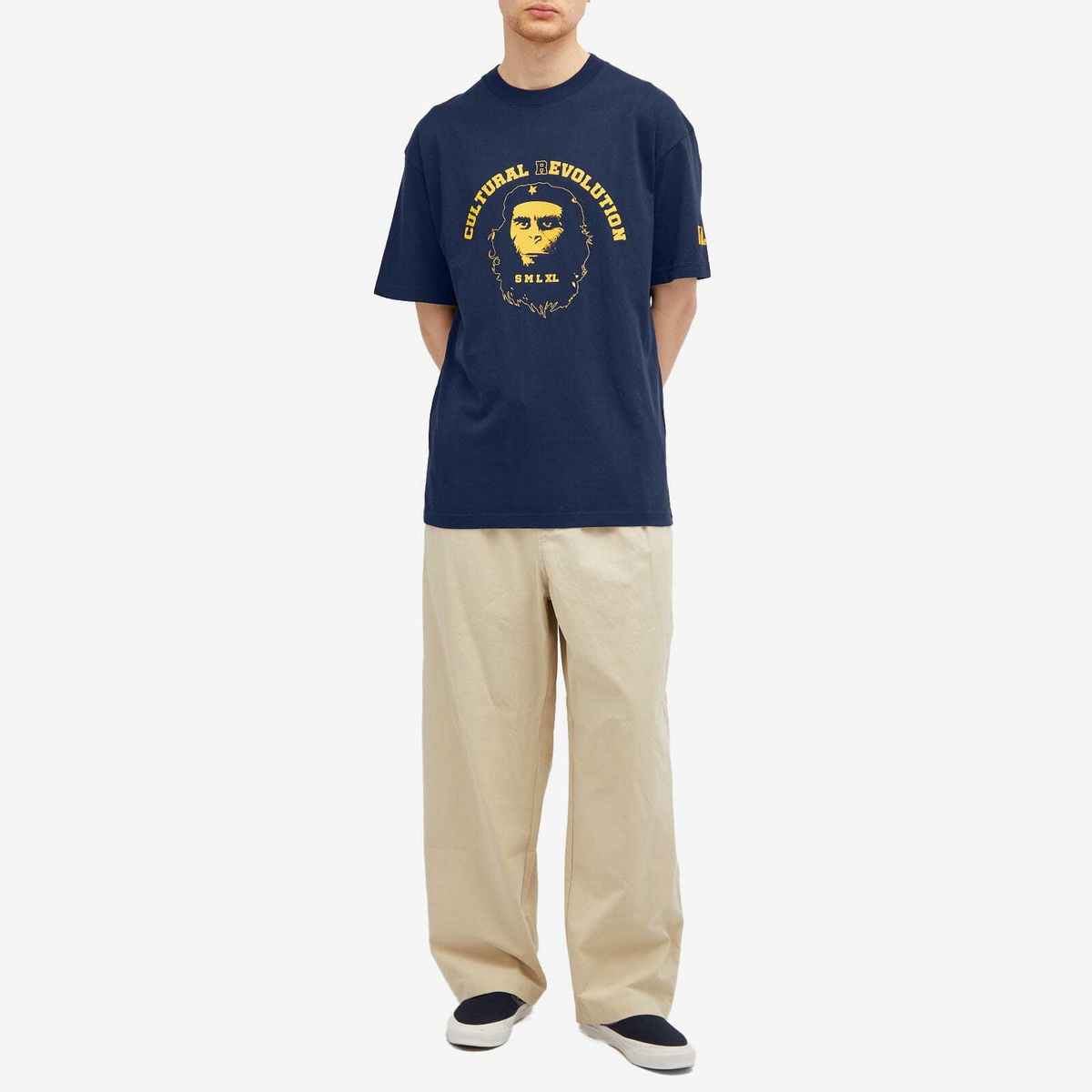 FUCT Men's Ape Logo T-shirt in Blue FUCT SSDD