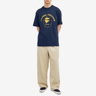 FUCT Men's Ape Logo T-shirt in Blue