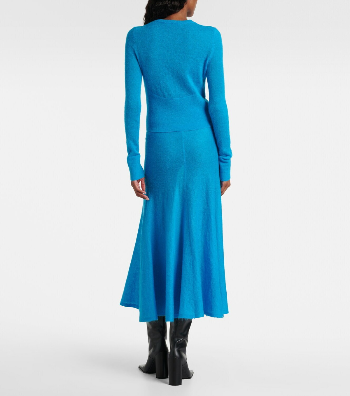 Alaïa Mohair and wool-blend cardigan