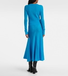 Alaïa Mohair and wool-blend cardigan
