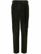 Purdey - Straight-Leg Cotton-Corduroy Trousers - Brown