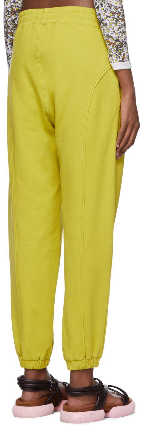 Eckhaus Latta Yellow Cotton Lounge Pants