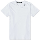 Palm Angels Men's Esssntials Logo T-Shirt in White/Black