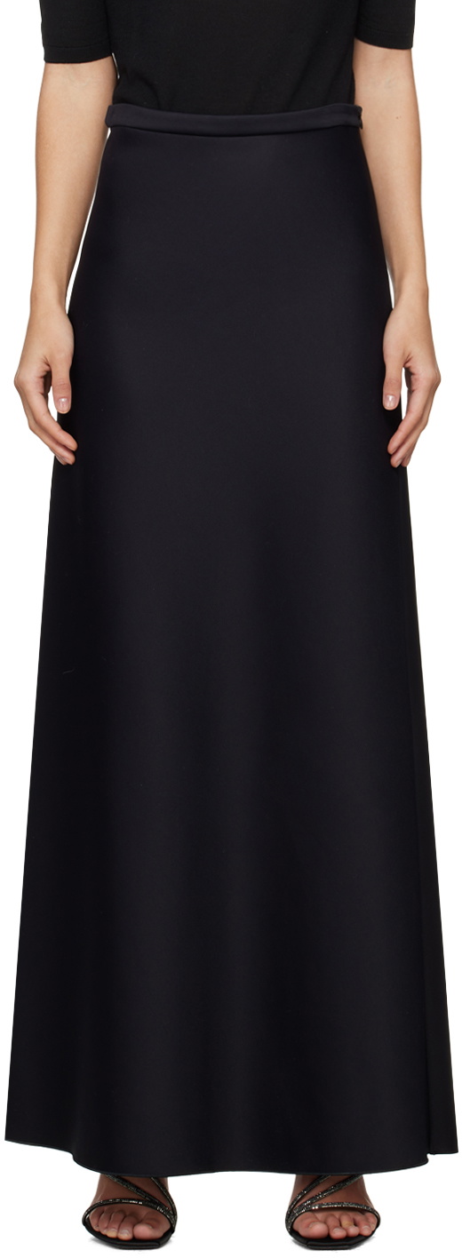 Max Mara Black Clavier Maxi Skirt Max Mara