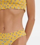 Tory Burch Costa floral low-rise bikini bottoms