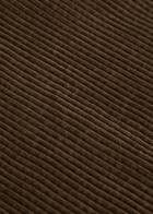 American Vintage Padow Straight-leg Corduroy Trousers Dark Brown