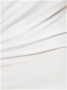 CHRISTOPHER ESBER - Viscose Draped Long Sleeve Maxi Dress